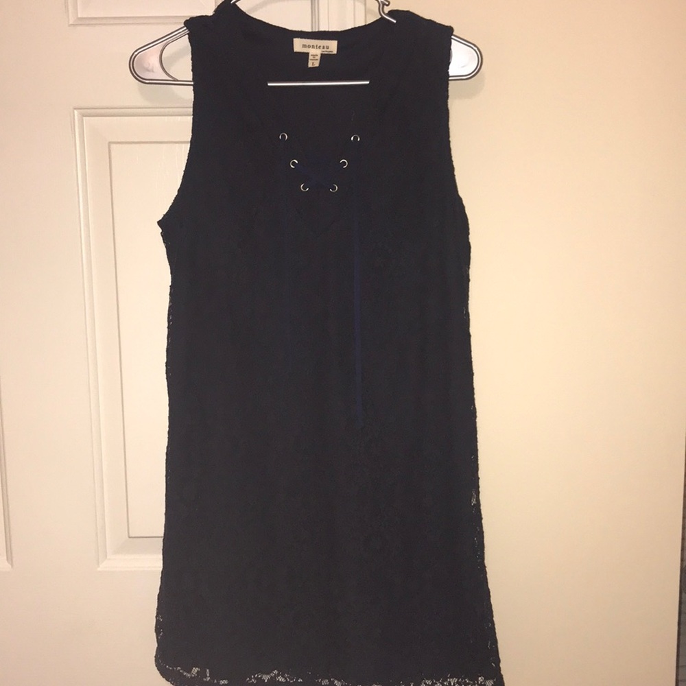 Navy blue dress